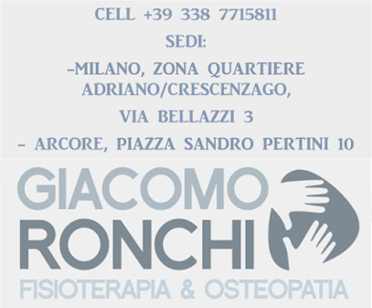 Dott. Ronchi Giacomo - Fisioterapia Osteopatia foto